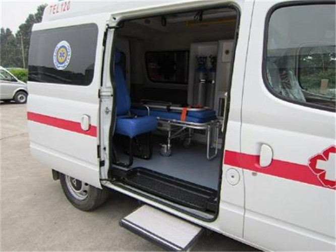 山丹救护车出租服务案例7
